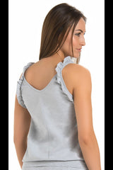grey nightgown for women, romantic & youthful, teyli fashion