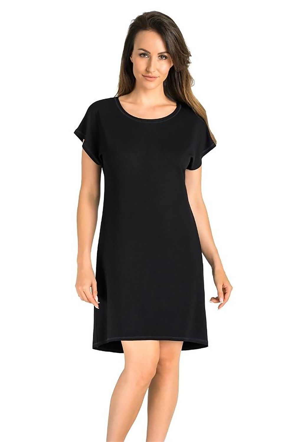 grey nightshirt for women, graceful & flattering, teyli fashion