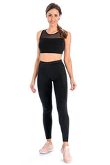 black long leggings for women, classic & subtle, teyli fashion