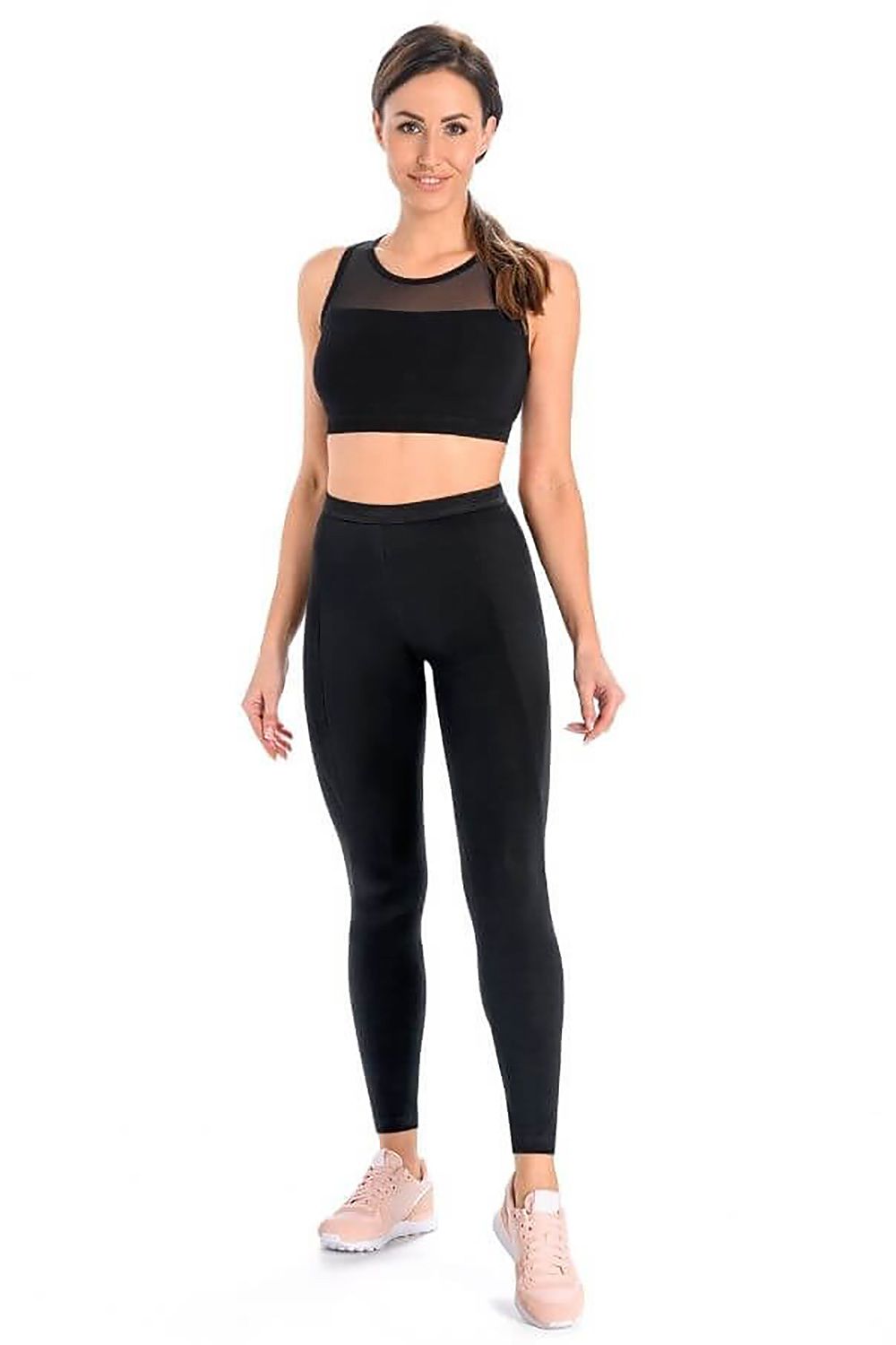 black long leggings for women, modern & soft, teyli fashion
