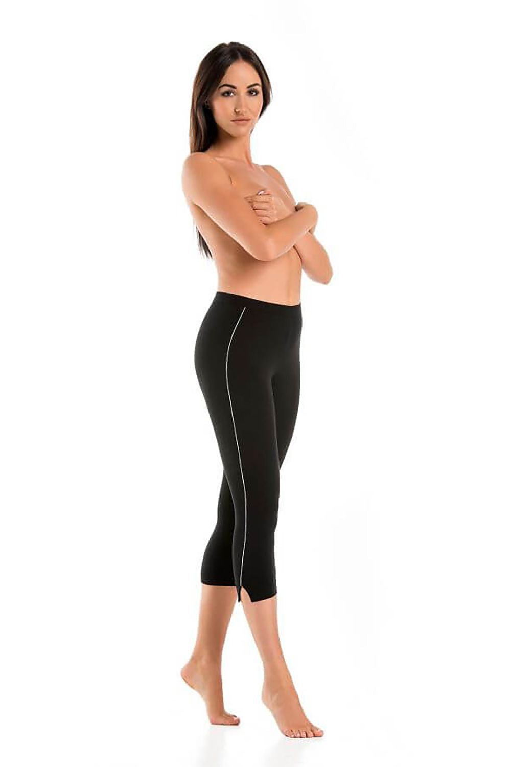 black short leggings for women, sleek & fitted, teyli fashion