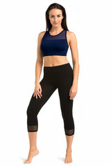 black short leggings for women, light & tailored, teyli fashion