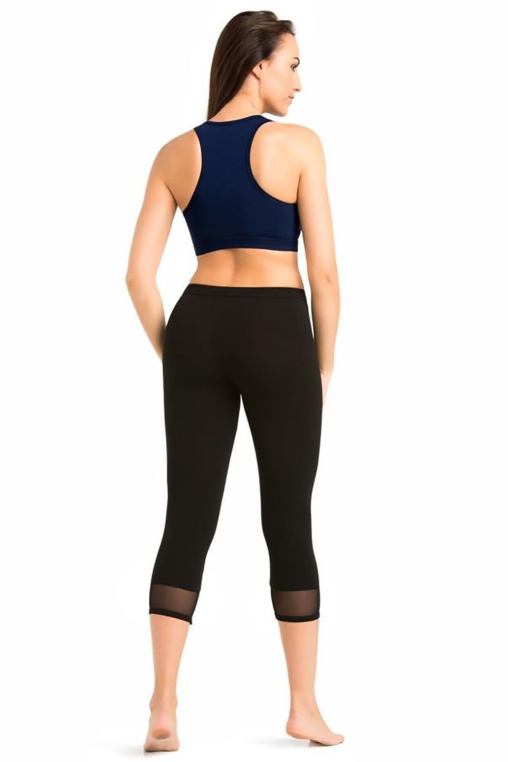 black short leggings for women, light & tailored, teyli fashion