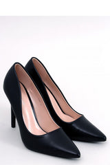 black high heels for women, relaxed & romantic, inello fashion