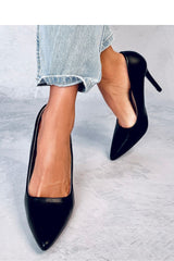 black high heels for women, relaxed & romantic, inello fashion
