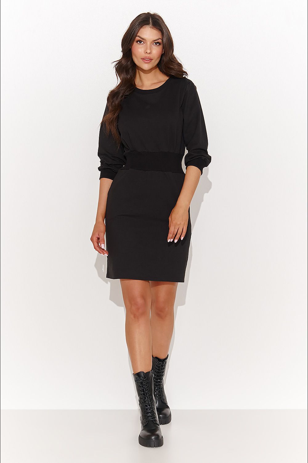 beige daydress for women, youthful & graceful, numinou fashion