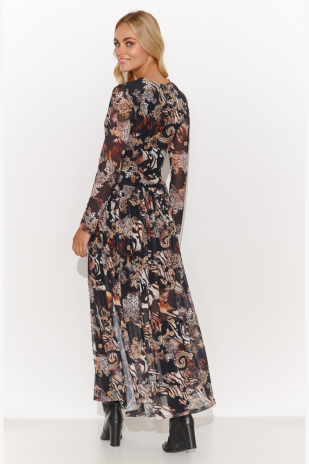 multicolor daydress for women, contemporary & tailored, makadamia fashion