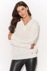 beige jumper for women, trendy & cute, numinou fashion