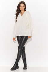 beige jumper for women, trendy & cute, numinou fashion