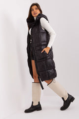 black gilet for women, versatile & charming, sublevel fashion