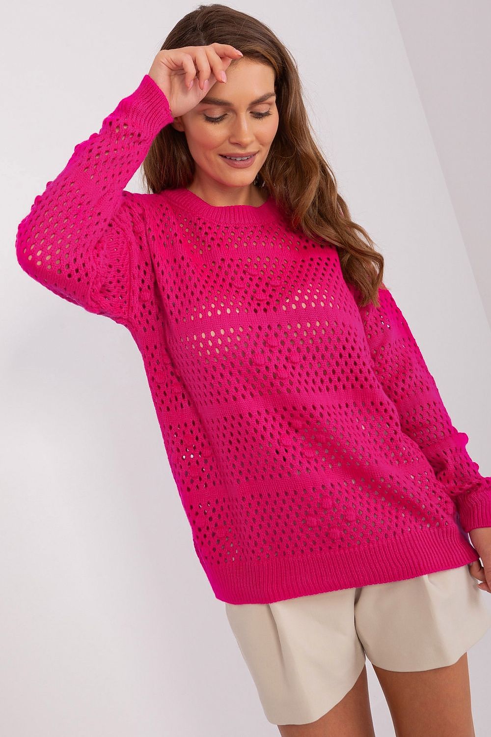 black jumper for women, relaxed & dainty, badu fashion