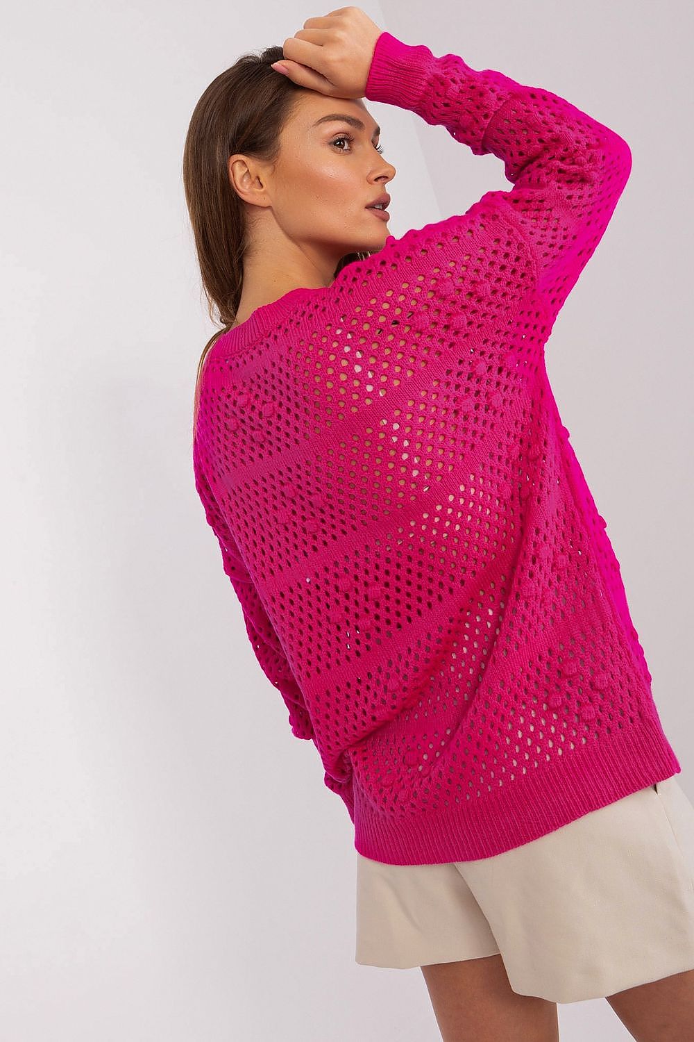 black jumper for women, relaxed & dainty, badu fashion