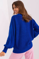 blue cardigan for women, relaxed & stretchy, badu fashion