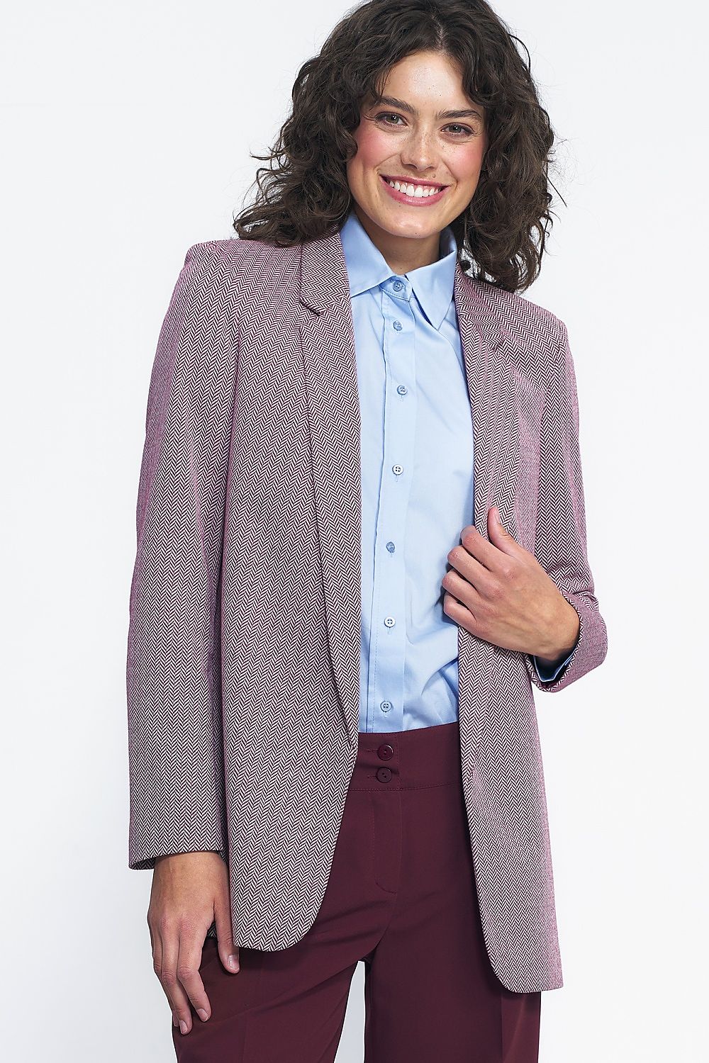 red jacket for women, simple & functional, nife fashion