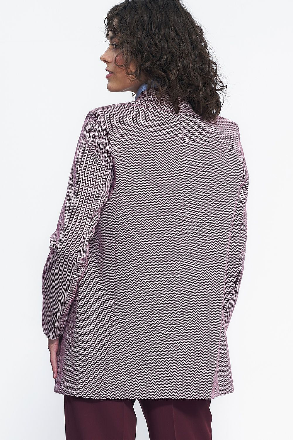 red jacket for women, simple & functional, nife fashion