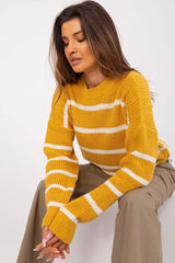 beige jumper for women, refined & sweet, badu fashion