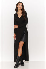 black daydress for women, sophisticated & charming, numinou fashion