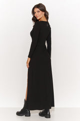 black daydress for women, sophisticated & charming, numinou fashion