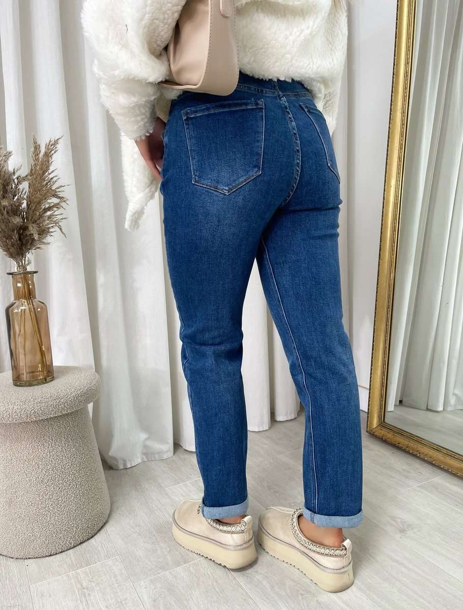 grey high waisted acid wash jeans for women, casual & graceful, moda fashion